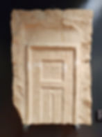 False -door stele of Ipyhersesenebef, Saqqara, 2323-2150 B.C.E., Vatican Museum