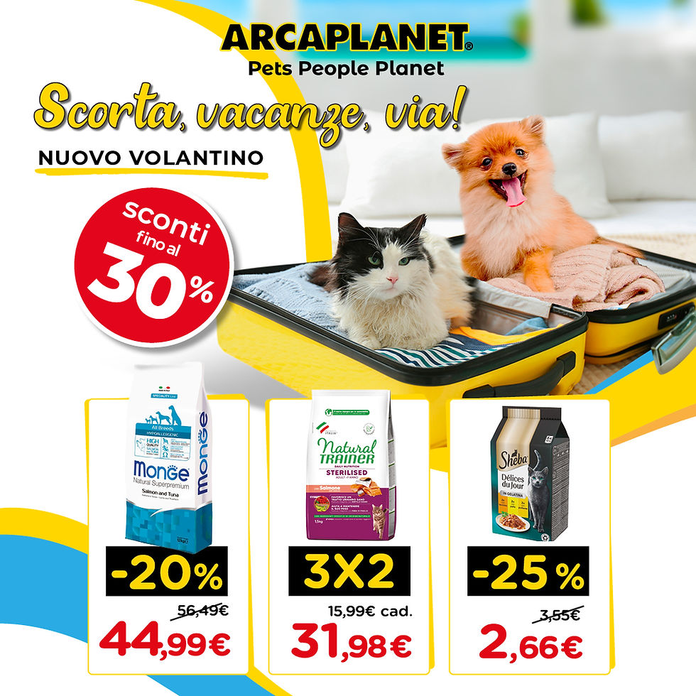 volantino sconti estivi arcaplanet