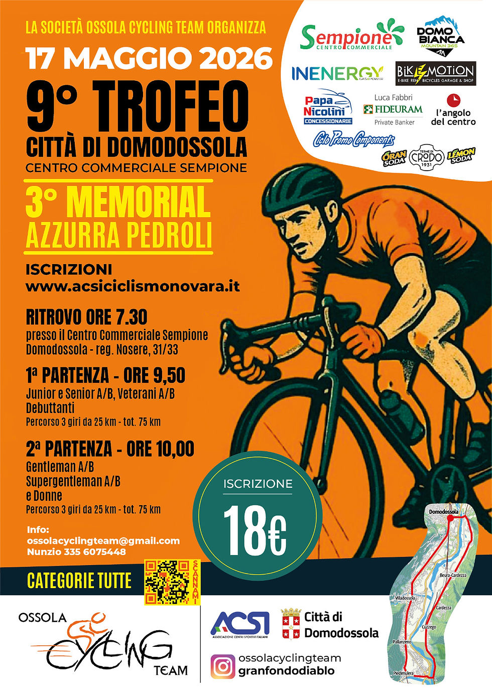 Apertura straordinaria 2 Giugno 7:30-20:30