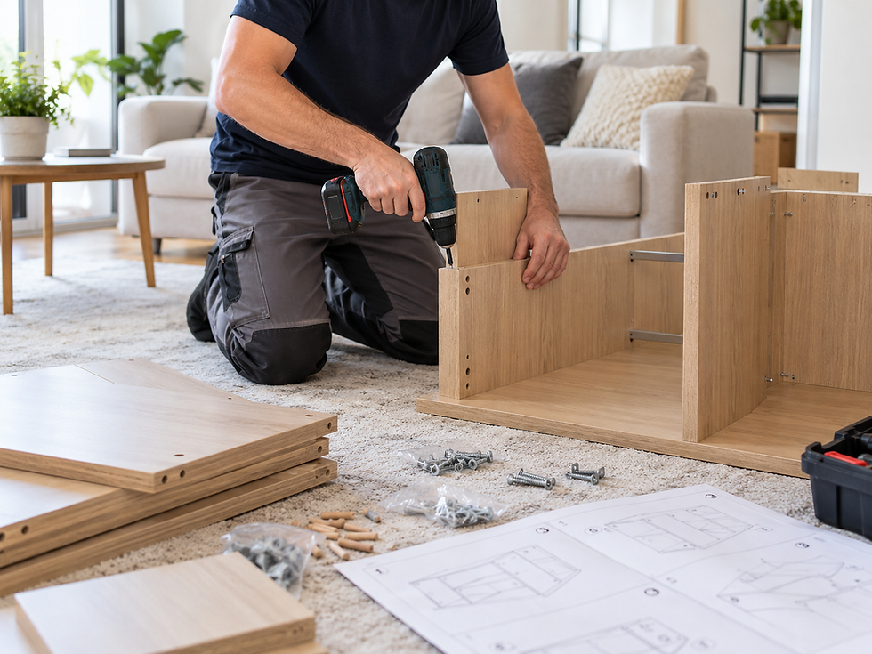 Furniture assembly service in La Jolla