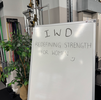 Gym in Hackney - Strength training women day workshop 