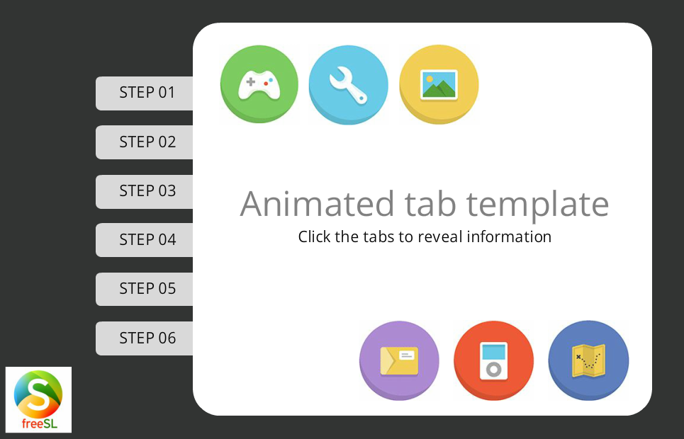 Animated tabs