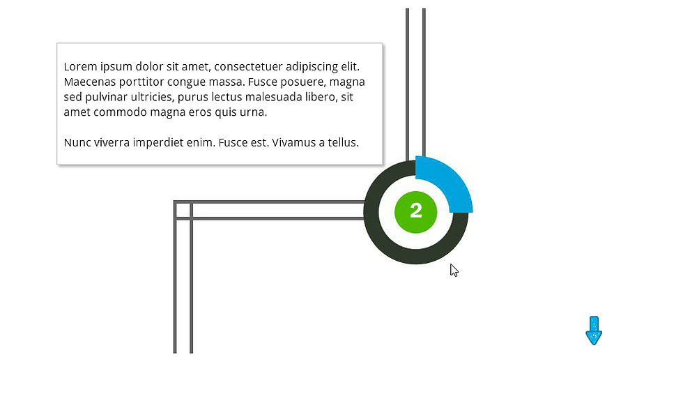 Vertical scrolling effect