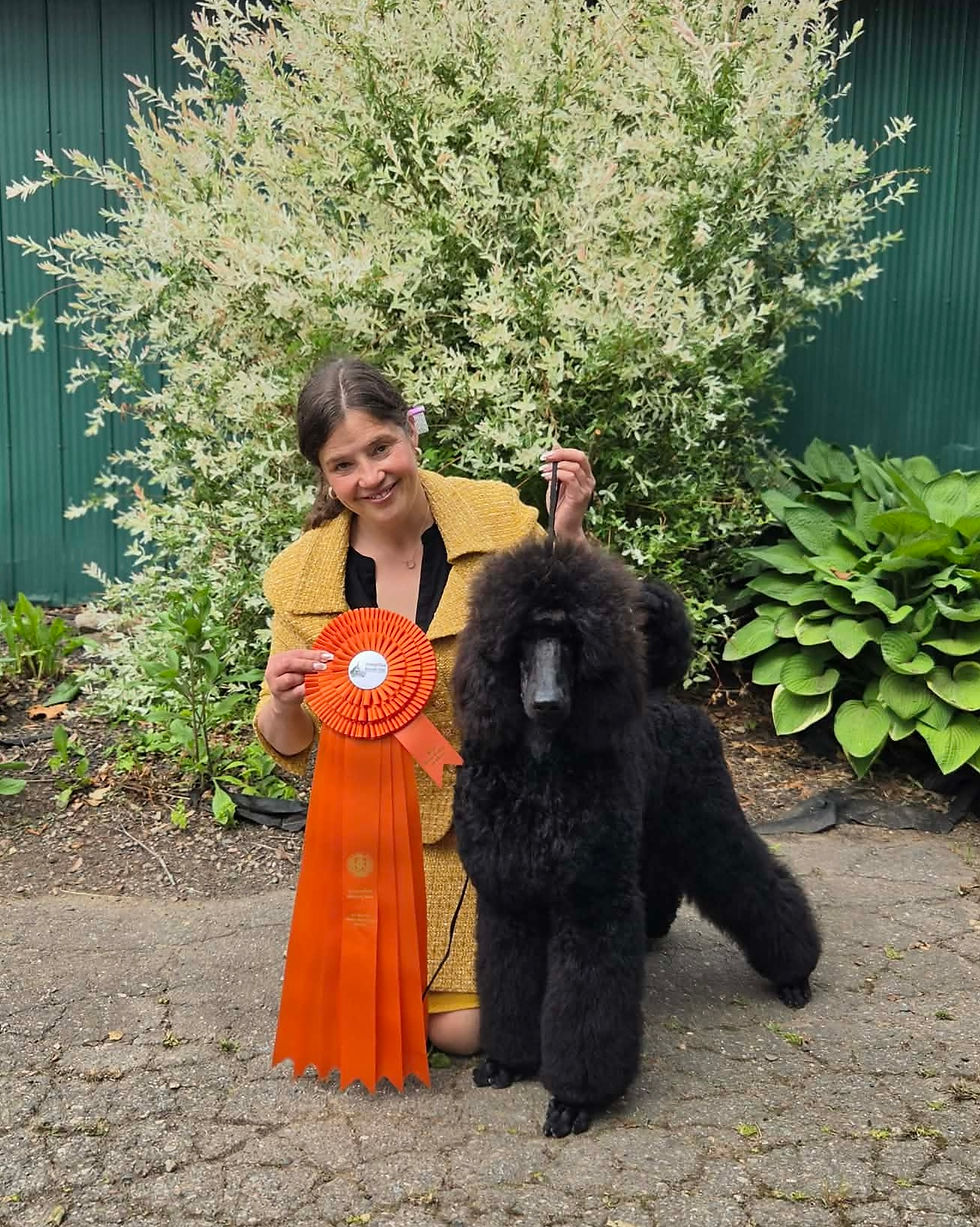 Viper and Pam Best Baby Puppy in show Evangeline