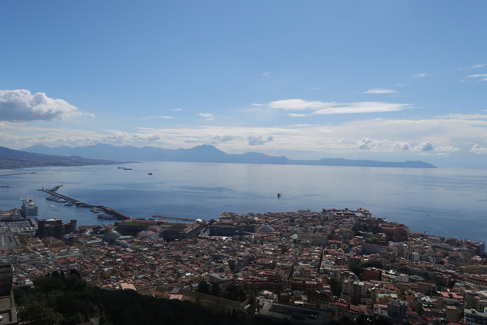 City of Naples from Castel Sant' Elmo