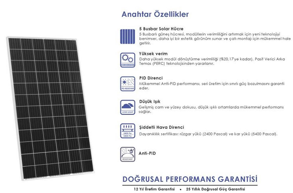 Küçük resim: SUNWATT 400 WATT MONOKRİSTAL GÜNEŞ PANELİ