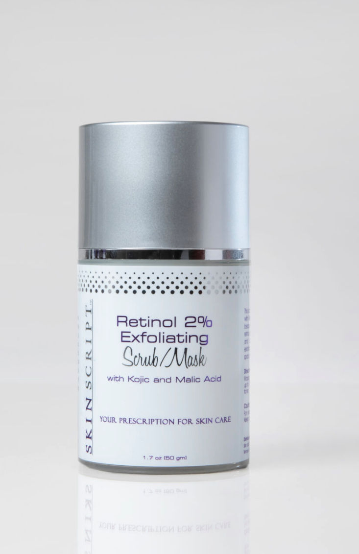 Skin script Retinol 2% Exfoliating Scrub/Mask