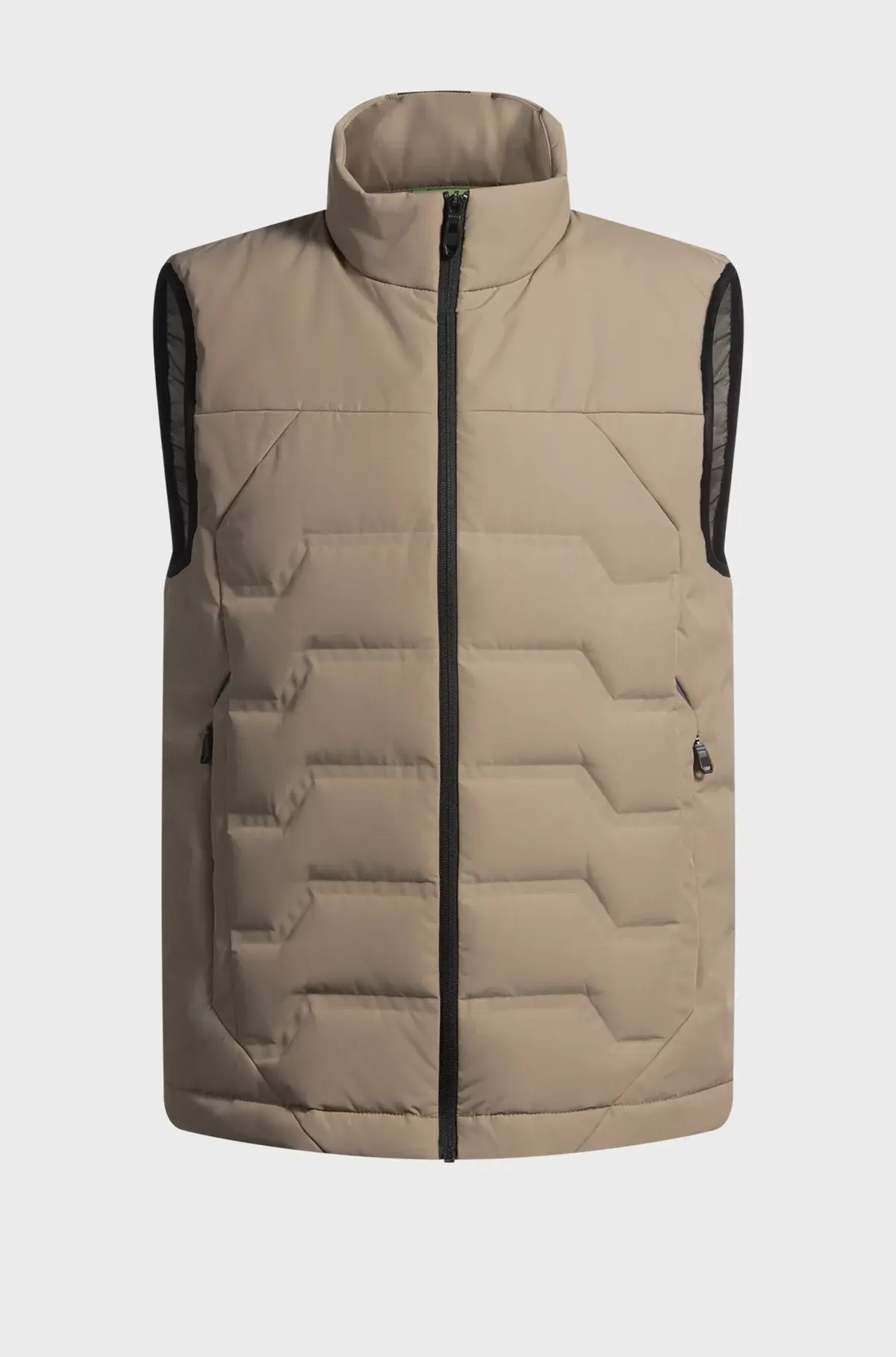 BOSS - Doudoune sans manches crème