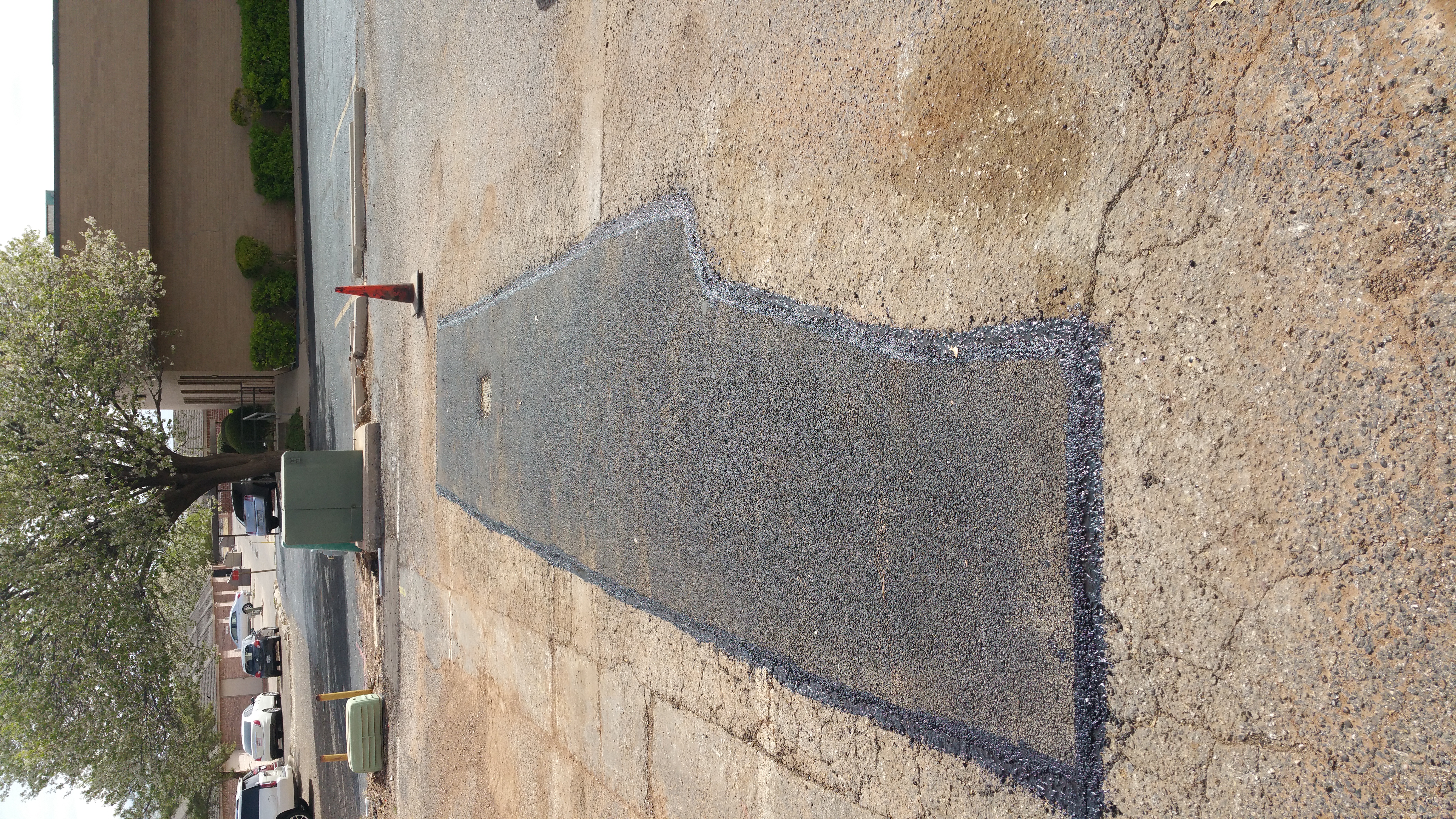 asphalt patching