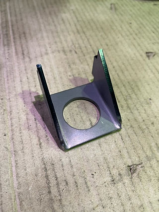 レーザー加工　マゲ加工　キズナシ