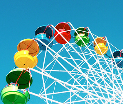Colorful Ferris Wheel