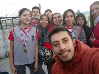 ¡El Colegio Alonso de Ercilla en el Campeonato Comunal de Atletismo!