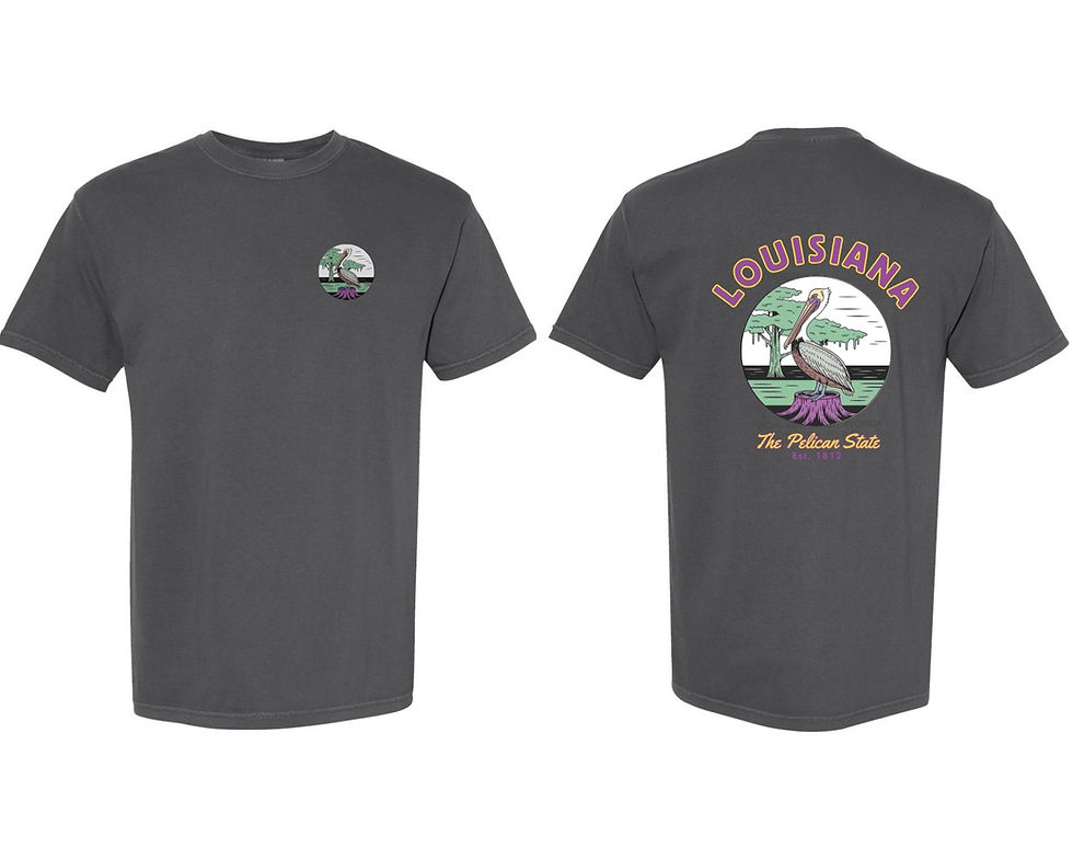Thumbnail: The Pelican State Short & Long Sleeve t-shirt