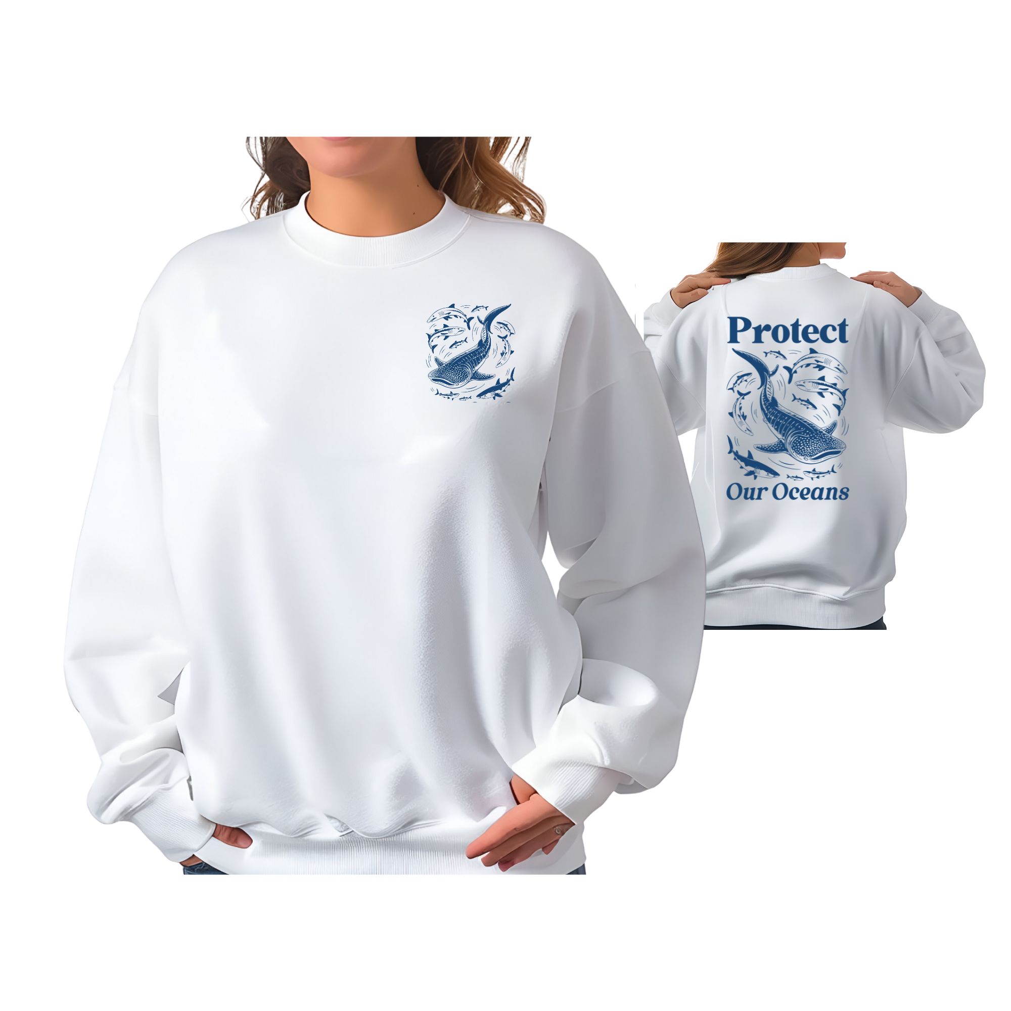Whale Shark Crewneck Sweatshirt