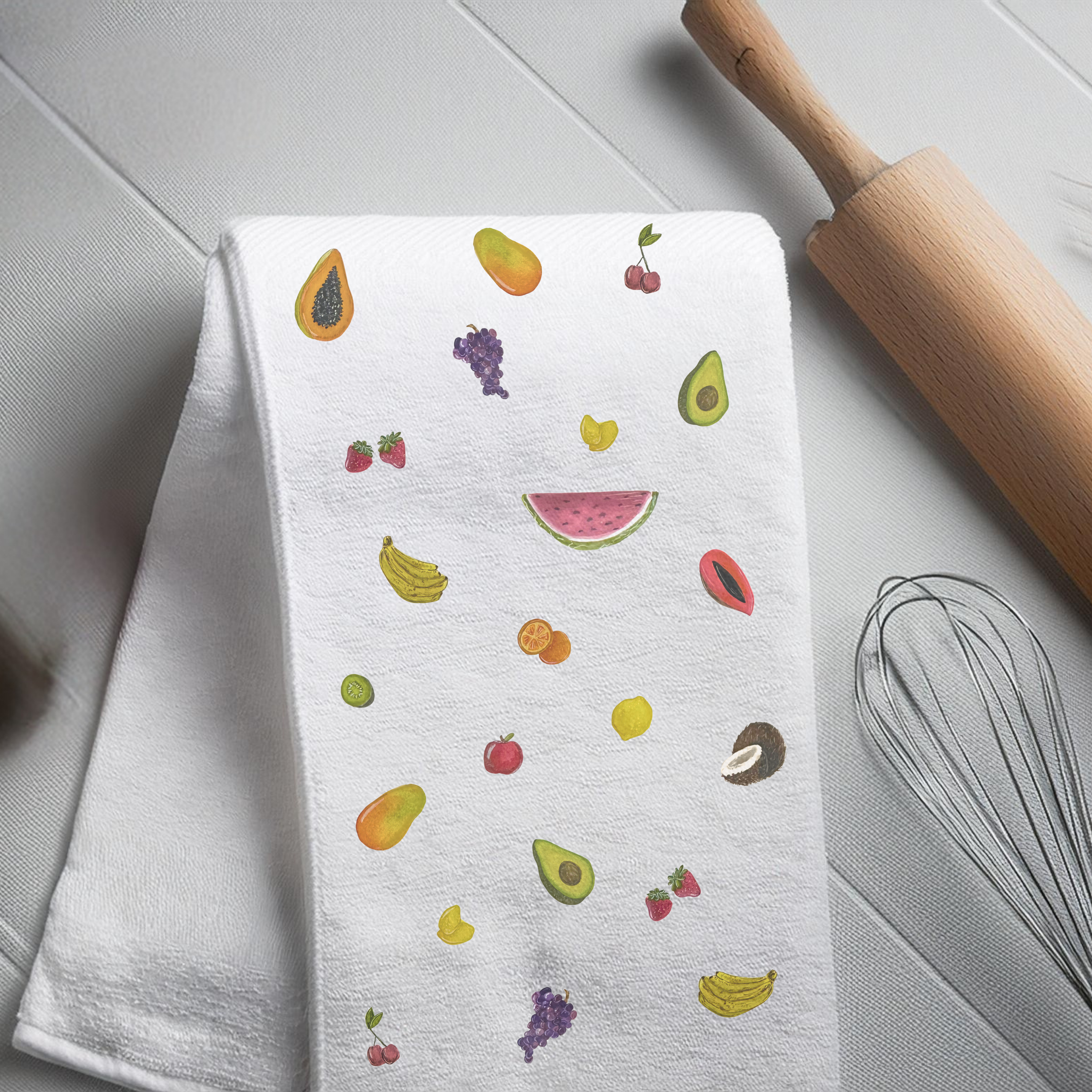 Fruit Salad Dish Towel