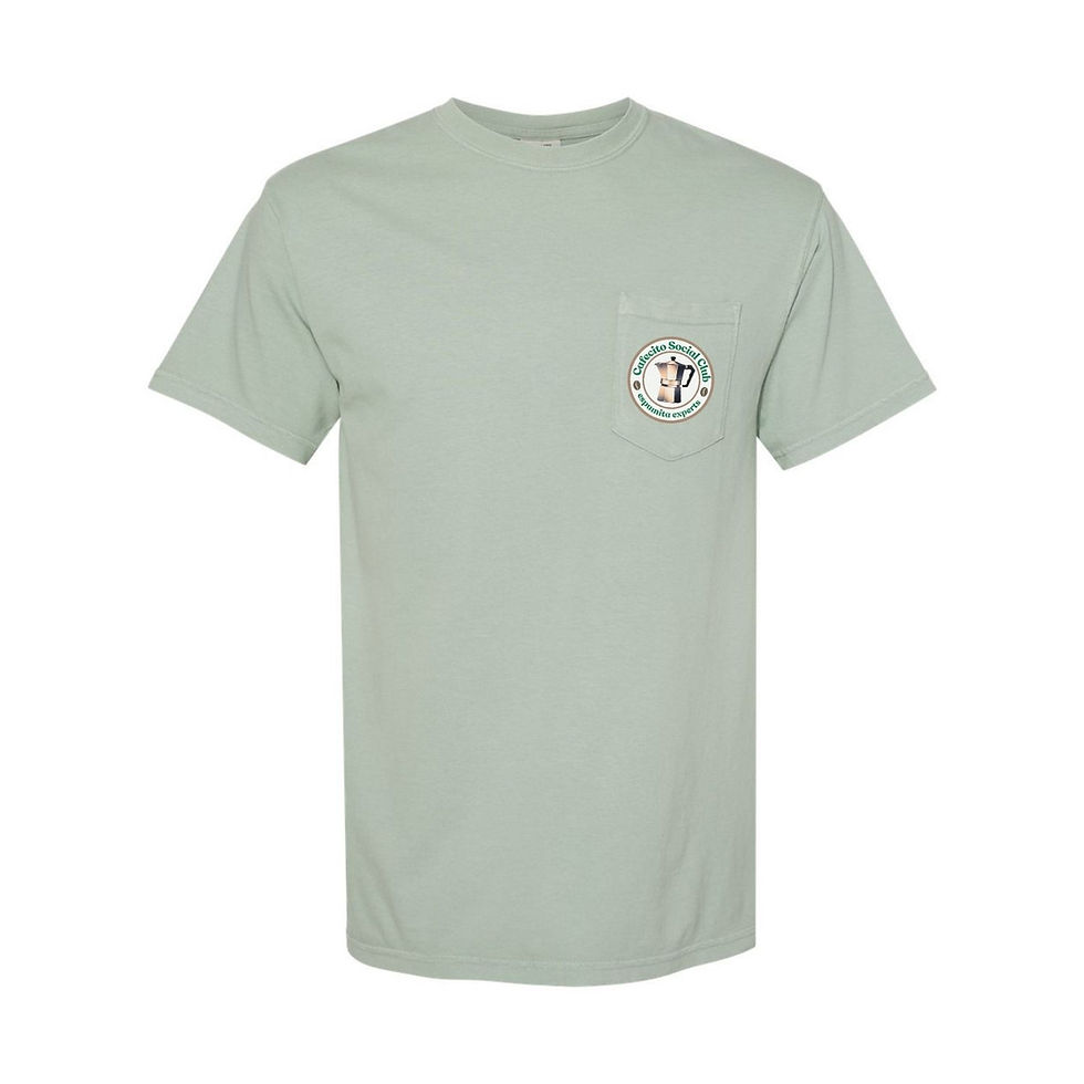 Thumbnail: Cafecito Pocket t-shirt