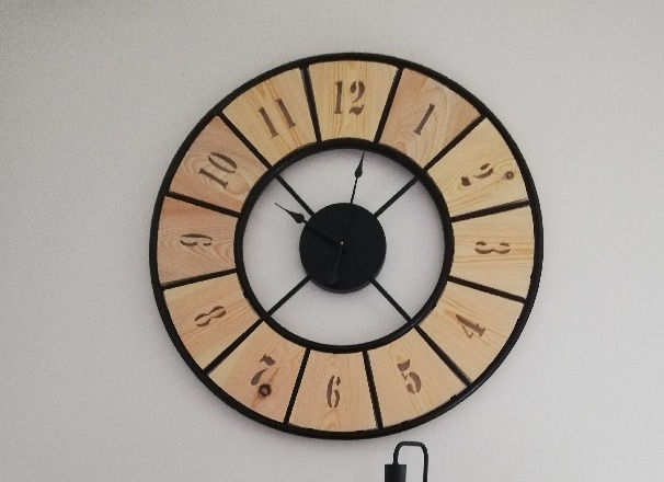 Rénovation tour d'horloge en douglas