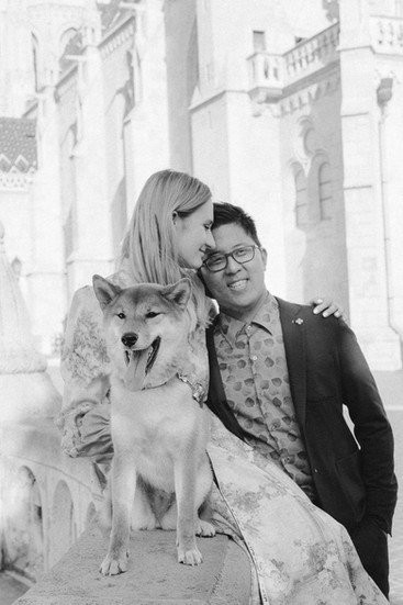 Planning your Engagement Photo Session in Budapest? Discover the most iconic locations for an editorial, fine art pre-wedding photoshoot with local experts Adry & Greg.