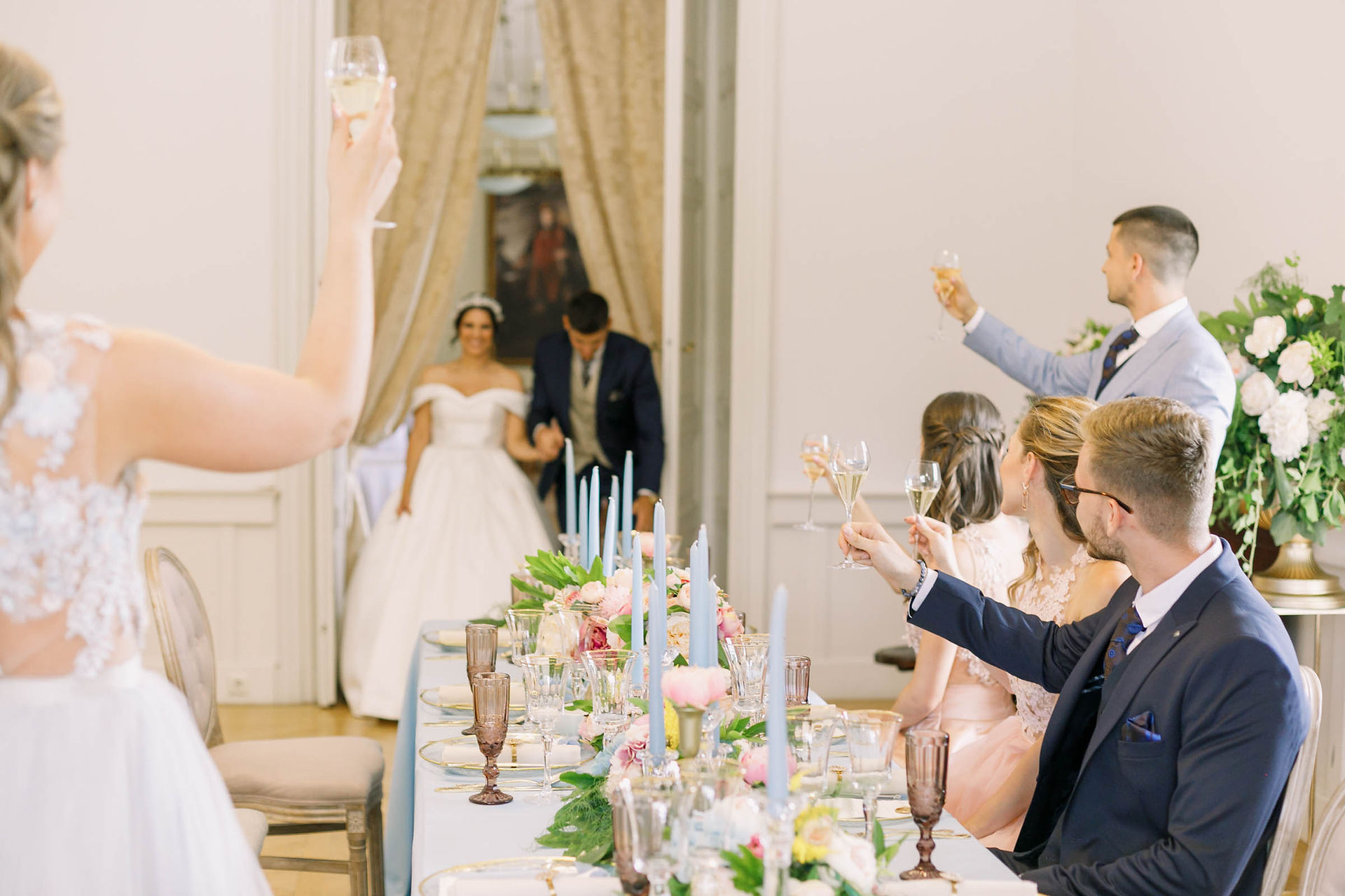 Bridgerton themed wedding