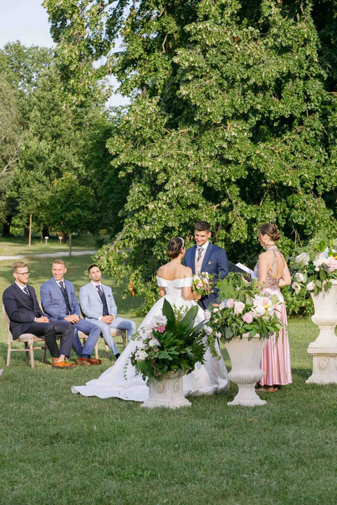 Bridgerton themed wedding