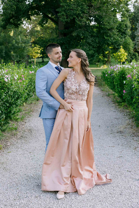 Bridgerton themed wedding