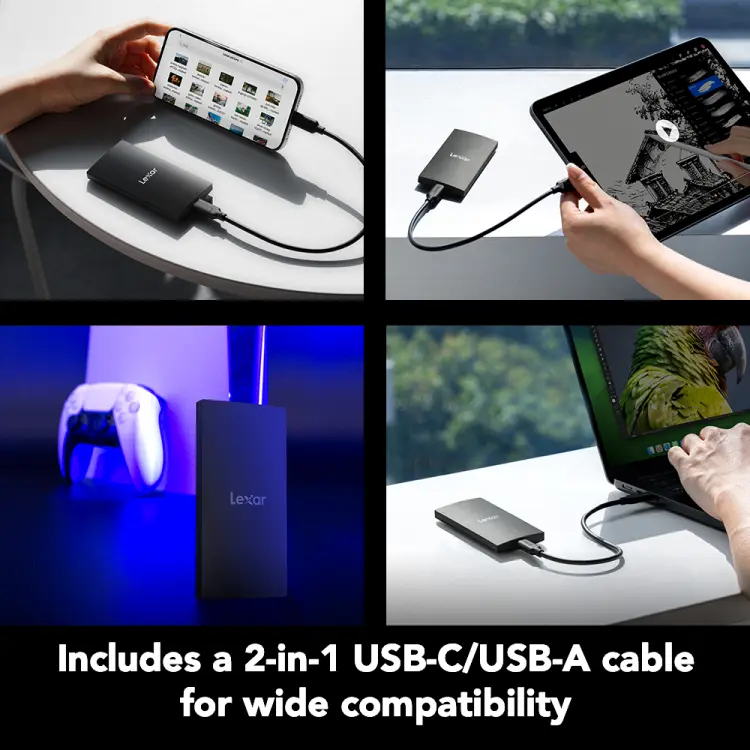 Thumbnail: Lexar® SL300 Portable SSD