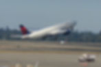 An Airbus A330neo takes off from Seattle.