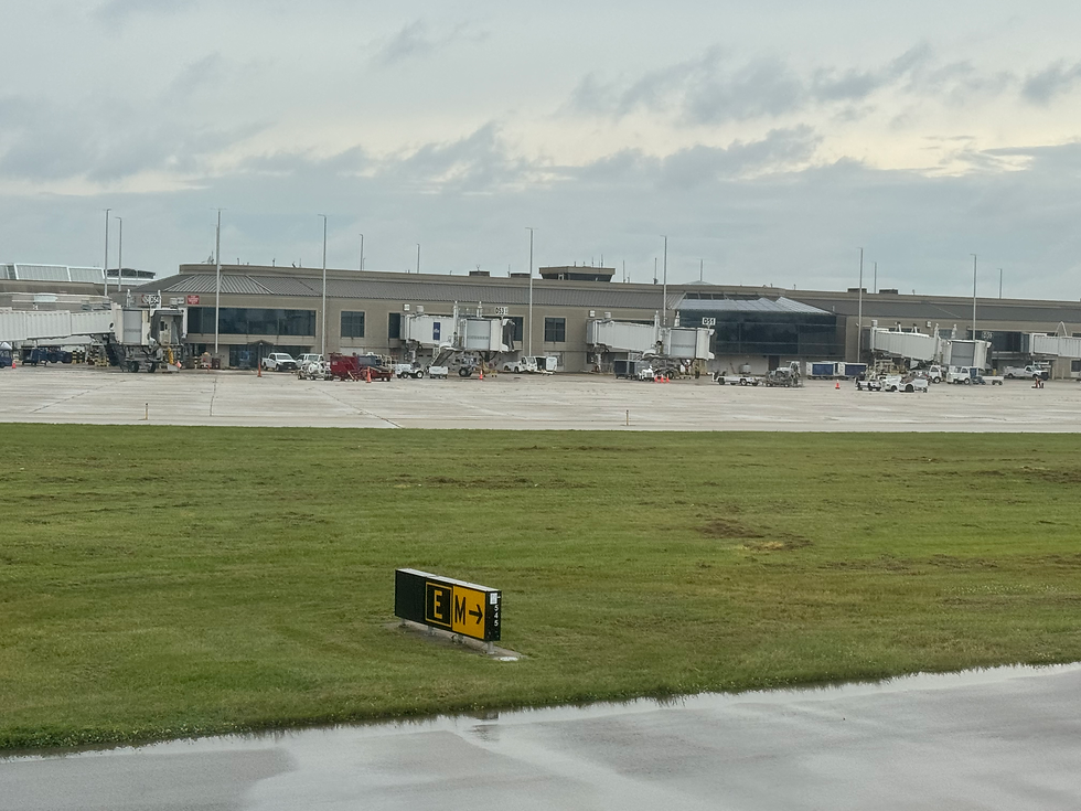 The D gates at Milwaukee.