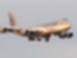 A Qatar Cargo 747-8 arrives into Paine Field (Jamsheed Motafram).