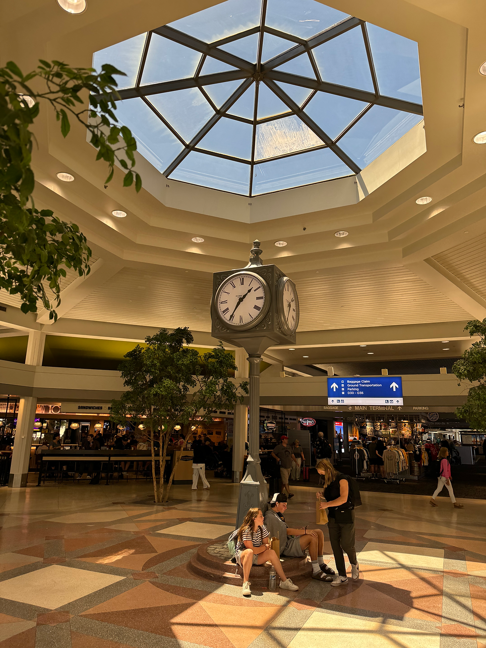 Concourse D in Milwaukee
