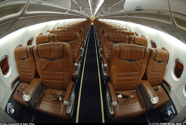 Boeing 717 interior