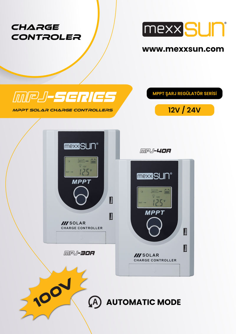 Küçük resim: MEXXSUN 30A MPPT SOLAR ŞARJ CİHAZI / REGÜLATÖRÜ 12/24V