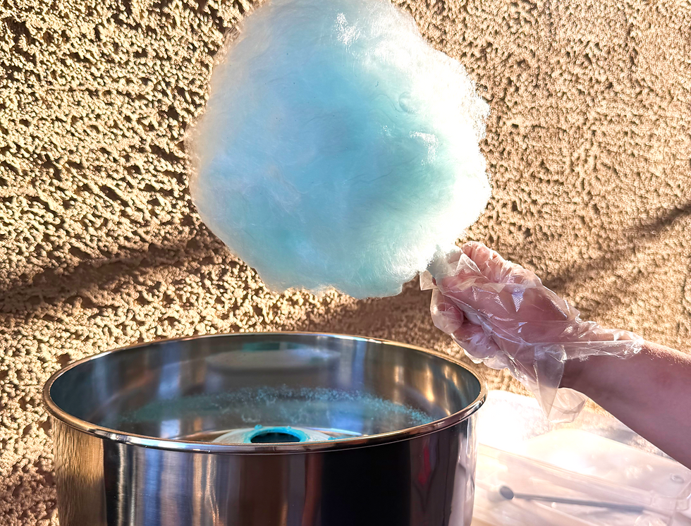 Cotton candy machine rental for parties in Las Vegas