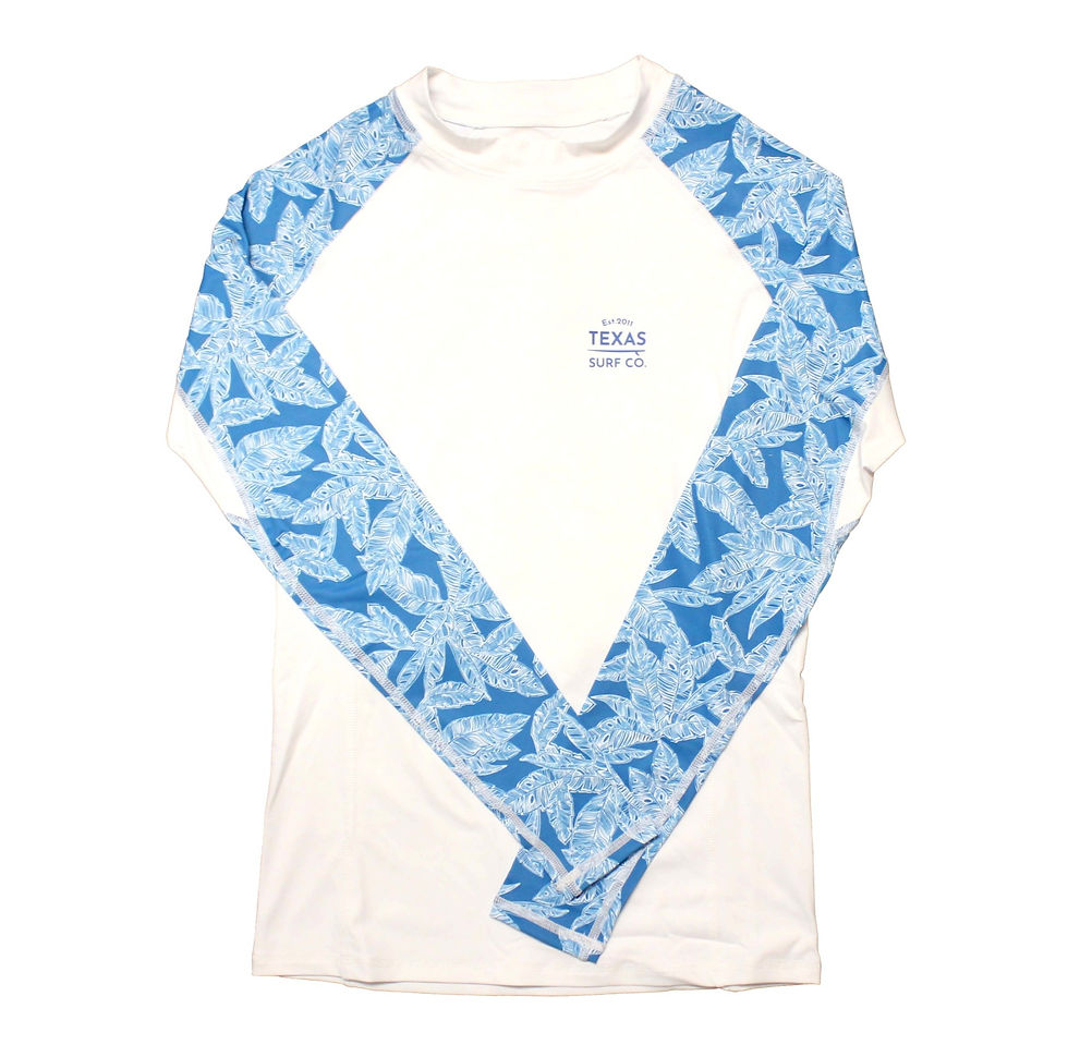 Vacay Mode Rashguard - Blue