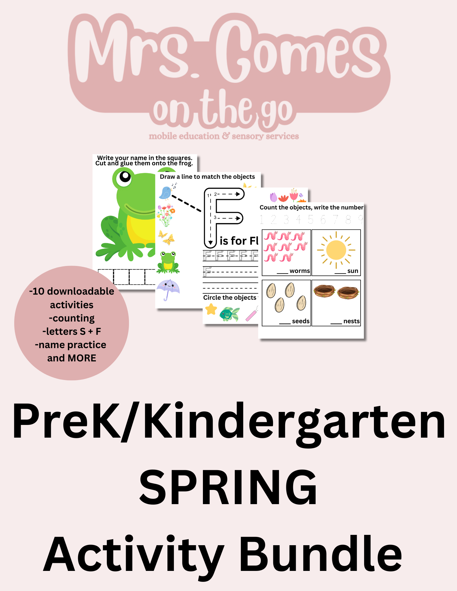 Spring Activity Bundle