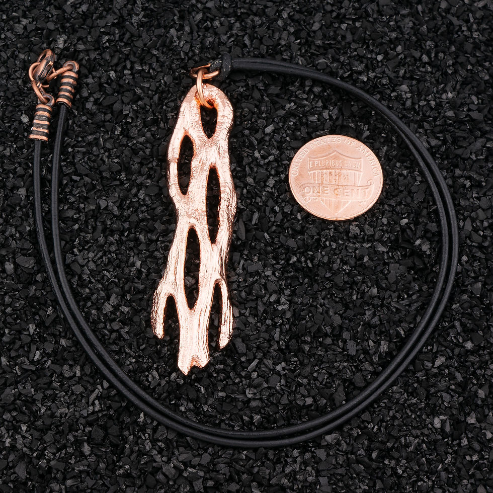 Thumbnail: Medium Copper Cholla Pendant