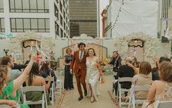 Wedding - Jane & Evan - Rooftop Ceremony