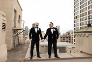 Armen & Josh - Location Photo - The Oviatt Rooftop - DTLA Background