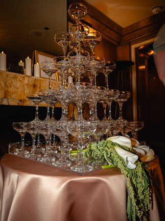 Champagne Tower - A Night At The Oviatt -  Amy Ruiz 
