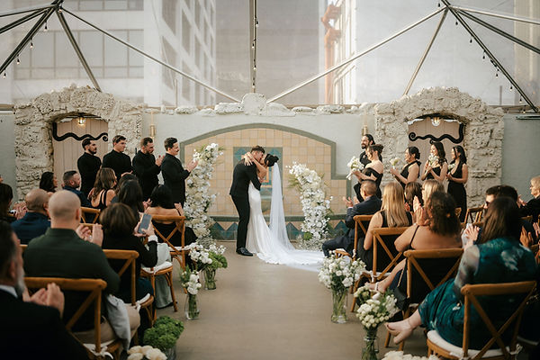 Maggih & Zach - Wedding Ceremony - The Oviatt Rooftop - Page Hero