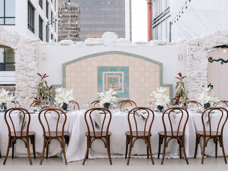 INTIMATE ROOFTOP DINNER WITH XO KATE EVENTS & MY HOUSE EVENTS AT THE OVIATT