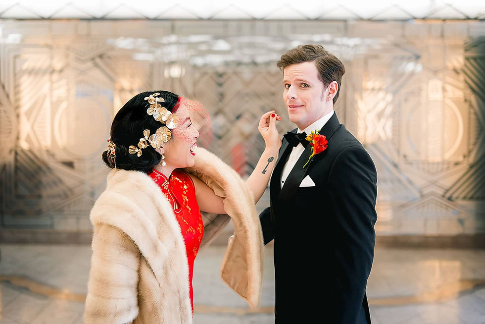 Robyn & Sven - The Oviatt - Engagement Photo Session - Soda Fountain Photo