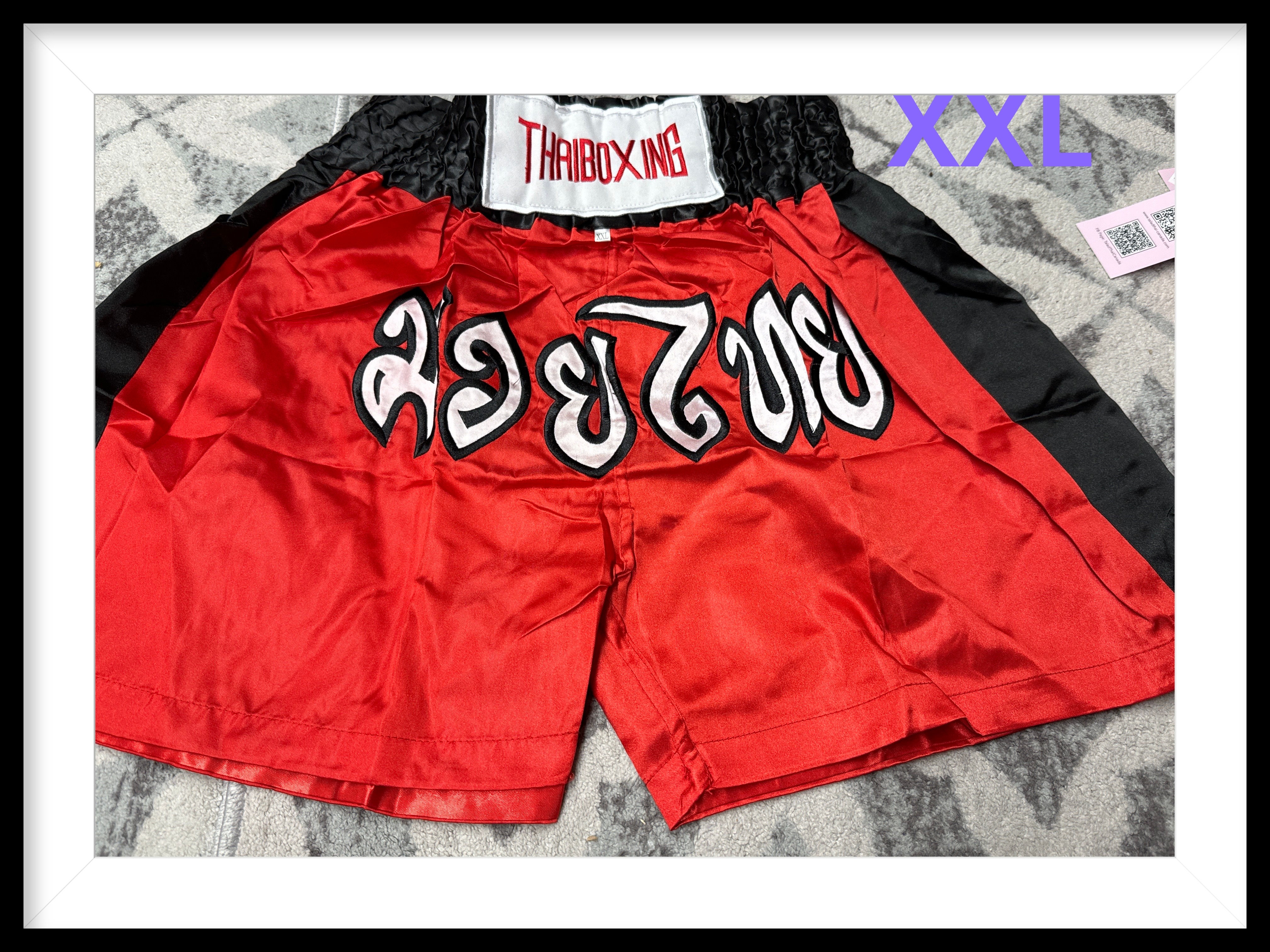 กางเกงมวยไทย(Thai Boxing shorts Adult ) size XXL