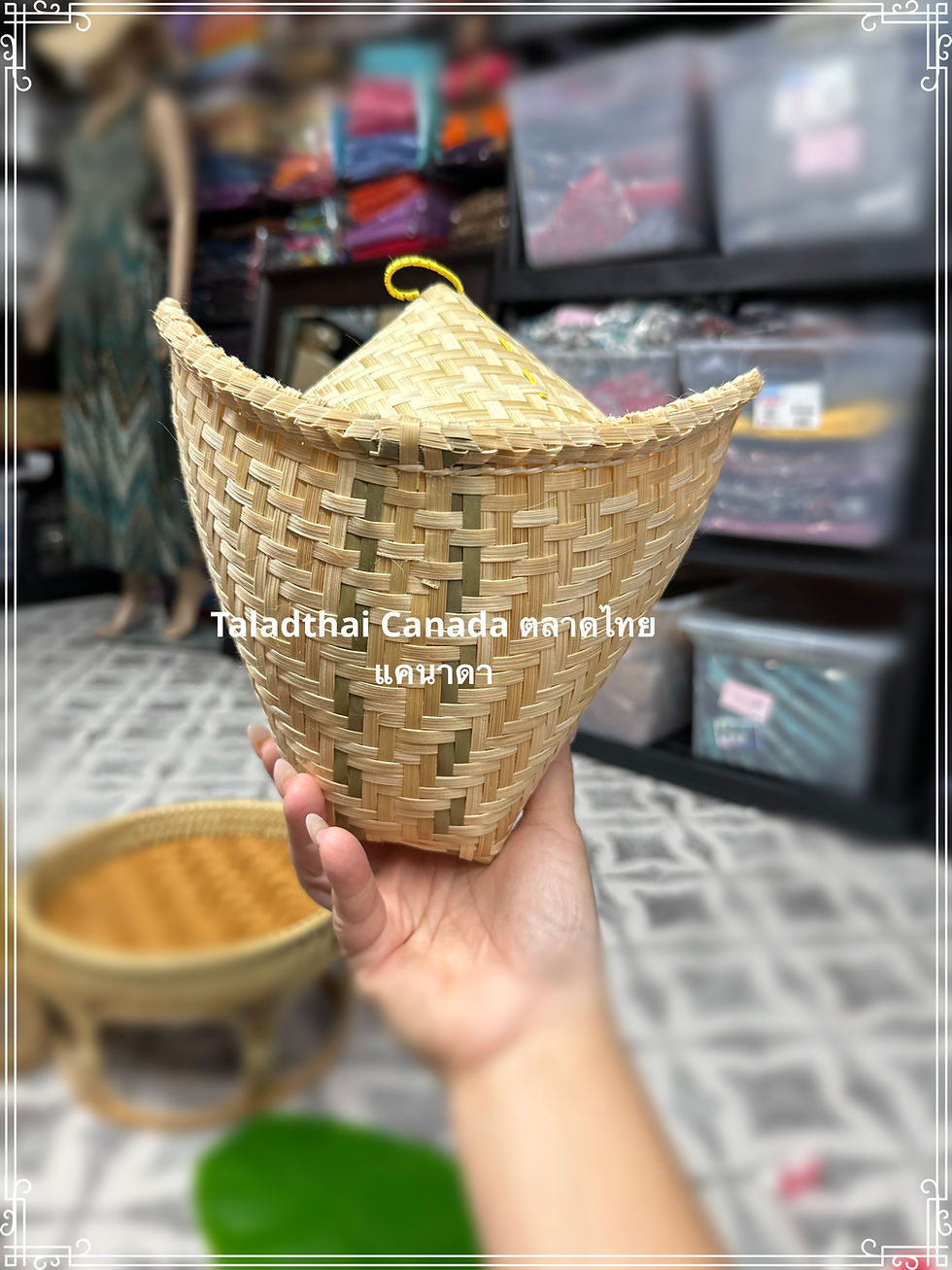 Miniature : หวด (Bamboo Steamer) /หม้อลาว Pot- Multiple options