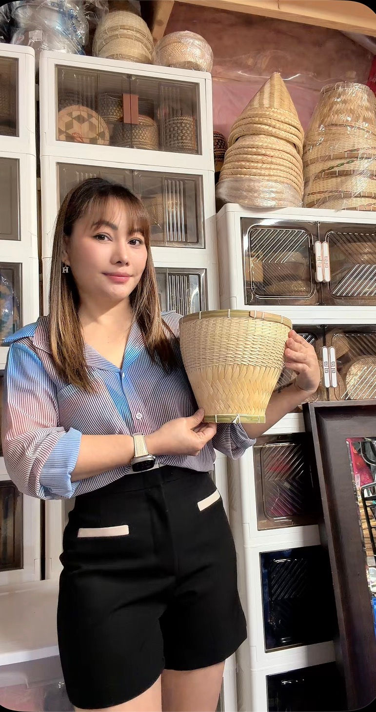 Miniature : หวด (Bamboo Steamer) /หม้อลาว Pot- Multiple options