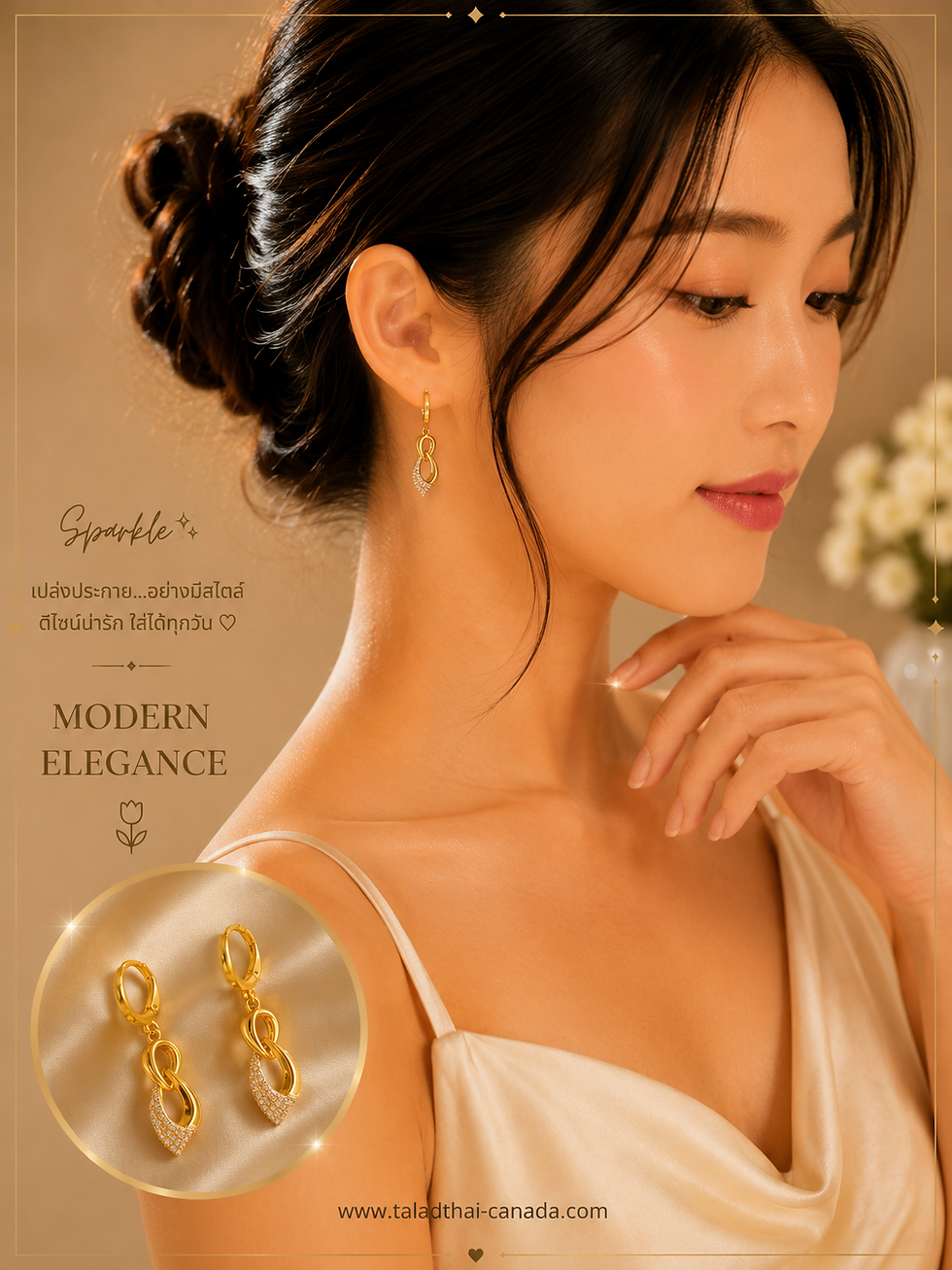 Miniature : ต่างหูแฟชั่น (แบบห่วง เซ็ตI)