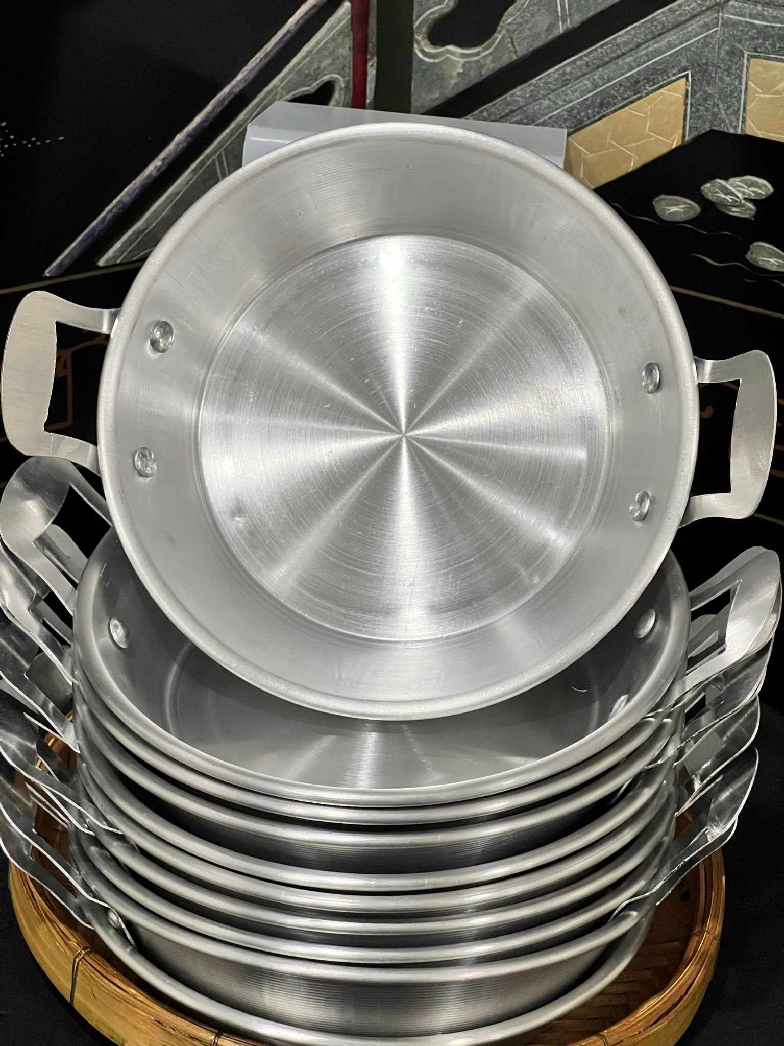 กระทะอลูมิเนียม ไข่กะทะ