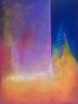 Fire from Within 36 x 48 in Acrylic on Canvas