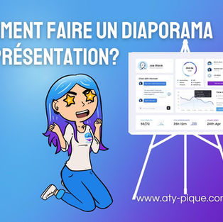 Comment faire un diaporama de présentation ?