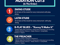 State Band Audition Cuts Released